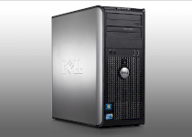 Máy tính Desktop Dell OPTIPLEX 320 MT-E5 E2200 (Intel Pentium E2200 2.20GHz, RAM 2GB, HDD 320GB, VGA ATI Radeon X1300, Win XP Pro, Không kèm màn hình)
