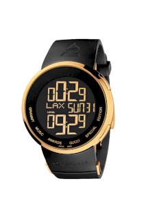 Đồng hồ Gucci Watch, I-Gucci GRAMMY Special Edition Black Rubber Strap YA114215