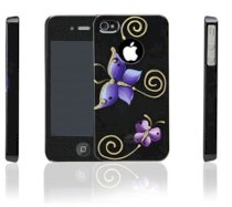  iCover iPhone 4 Hand Printing (HP-BF/BK)