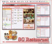 Phần mềm quản lý Nhà hàng SG Restaurant