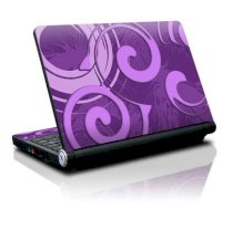 Tấm dán laptop Lips-purpleswirl M-009 Skin