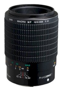 Lens Phase One Digital 120mm F4 MF Macro