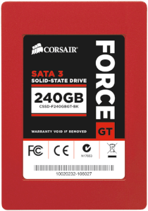 Corsair Force Series™ GT 240GB SATA-3 Solid-State Hard Drive CSSD-F240GBGT-BK