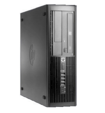 Máy tính Desktop HP Compaq 4000 Pro Small Form Factor (Intel Pentium Dual-Core E5800 3.2GHz, RAM 2GB, HDD 500GB, VGA GMA 4500, PC DOS, không kèm màn hình)