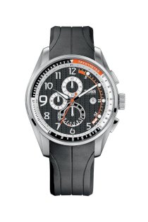 Đồng hồ Hugo Boss Watch, Men's Chronograph Black Rubber Strap 1512366