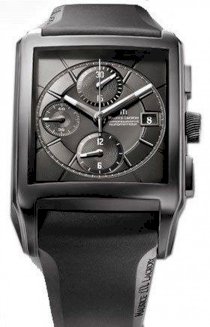 Đồng hồ đeo tay Maurice Lacroix Pontos Rectangle Chronograph Full Black Model No.: PT6197-SS001-331
