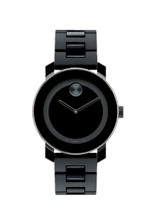 Đồng hồ Movado Watch, Swiss Bold Medium Black Polymer Bracelet 42mm 3600049