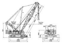 Xe cần cẩu Hitachi - SCX 3500 