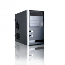 Server Cybertron Quantum QJA2121 Mini-Tower Server SVQJA2121 (Intel Core I5 I5-2300 2.80GHz, RAM DDR3 6GB, HDD SATA2 1TB, EM013 Mini-Tower Black 350W PSU Chassis)