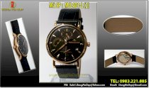 Đồng hồ đeo tay Jeager LeCoultre độc đáo. mặt đen. dây da siêu mỏng. MJL401-L(2)