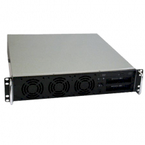 Server Cybertron Quantum XL2010 2U Server PCSERQ2XL2010 (Intel Pentium DC E6600 3.06 GHz, RAM DDR3 1GB, HDD SATA3 500GB, 2U Rkmnt Black No PSU Low Profile Chassis)