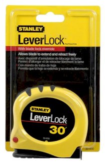 Stanley 30-830 - 30' x 1" LeverLock Tape Rule