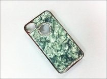 Ốp iPhone 4G/4S cẩm thạch lỗ viền hột