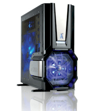 Máy tính Desktop CybertronPC Vortex Intel Barebones (BB3110A) E8400 (Intel Core 2 Duo E8400 3.0GHz, RAM 4GB (2x 2GB), HDD 1TB, VGA GeForce GT520, PC DOS, Không kèm màn hình)