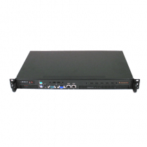 Server Cybertron Quantum QJA1421 Short-Depth 1U Server (Intel Xeon E3-1235 3.20GHz, RAM DDR3 4GB, HDD SATA3 SSD 1TB, 503B Rev. L 1U 1 Bays 200W PSU Chassis)