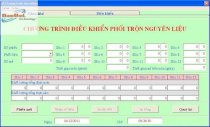 Phần mềm quản lý hệ thống cân phối trộn Nam Việt 