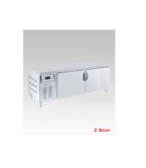 Bàn trữ lạnh 2 cánh vỏ làm bằng inox BerJaYa BS2D/C6