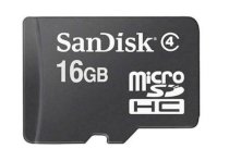 SanDisk MicroSDHC 16GB (Class 4)