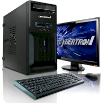 Máy tính Desktop CybertronPC Desktop Essential 3101A System (DT3101A) i5-2400 (Intel Core i5-2400 3.10GHz, RAM 4GB, HDD 1TB, VGA Onboard, PC DOS, Không kèm màn hình)