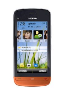 Nokia C5-03 Graphite Black / Orange