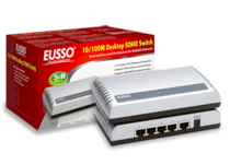 Eusso USH5005-XPC 5-Port 10/100Mbps Nway Switch