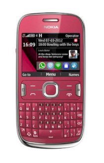 Nokia Asha 302 (N302) Plum Red