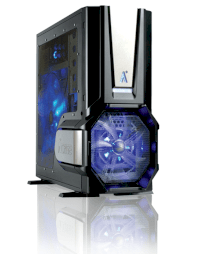 Máy tính Desktop CybertronPC Vortex AMD Barebones BB3210B (AMD Athlon X2 5000+ 2.20GHz, RAM 2GB, HDD 750GB, VGA Radeon HD5450, PC DOS, Không kèm màn hình)