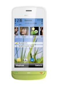 Nokia C5-03 White / Lime Green