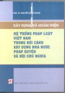 Xây dựng và hoàn thiện hệ thống pháp luật Việt Nam trong bối cảnh xây dựng Nhà nước pháp quyền xã hội chủ nghĩa