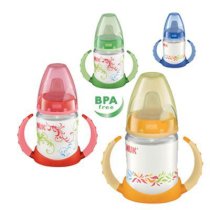 Bình tập uống nước cổ rộng Nuk (BPA free) nuk-003