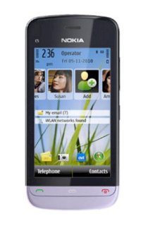 Nokia C5-03 Graphite Black / Lilac