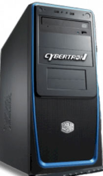 Cybertronpc Blueprint Intel Design Workstation CAD1192A (Intel Core i3 i3-2120 3.30GHz, Ram 8GB DDR3-1333, HDD 1.5TB SATA3, 350W, Windows 7 Pro)