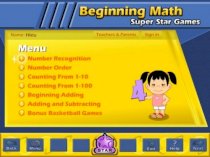 Beginning Math Super Star Games MSP: G012