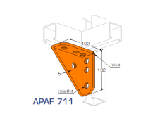 Nối đệm góc AP APAF 711