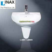 Chân lửng Lavabo INAX L-288VC (Màu trắng)