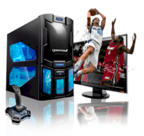 Máy tính Desktop CybertronPC Spartan Core i5 Quad-Core Gaming PC (GM2101A) (Intel Core i5 i5-2500K 3.30GHz, RAM 4GB, HDD 1TB, VGA Radeon HD5450, Microsoft Windows 7 Home Premium 64bit, Không kèm màn hình)