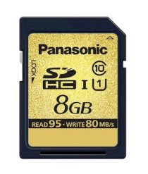 Panasonic SDHC UHS-I 8GB (Class 10) (RP-SDA08GE1K)