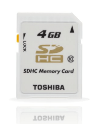 Toshiba SDHC 4GB (Class 10)