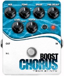 Tech 21 Boost Chorus Guitar Effects Pedal