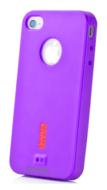 Vỏ iPhone 4/4S Capdase Soft Jacket (Tím)