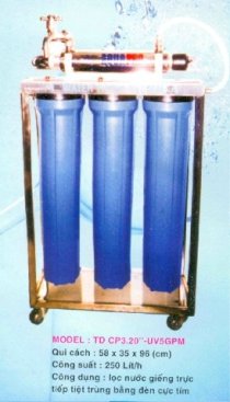 Thiết bị lọc nước RO TD CP3.20-UV5GPM