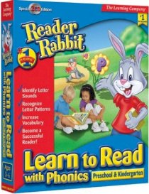 CD-Rom Reader Rabbit Learn to Read Phonics (Preschool & Kindergarten) G004