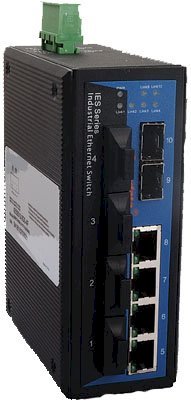 3onedata IES2010-2GS-4F 4 + 4 optic + 2G-port Ethernet Switch
