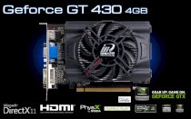 Inno3D Geforce GT 430 (NVIDIA GT 430, 4GB GDDR3, 128-bit, PCI-E 2.0)