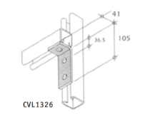 Đệm góc - Phụ kiện thanh chống đa năng Cát Vạn Lợi CVL1326