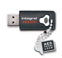 Integral Crypto Drive - FIPS 197 Encrypted USB 2GB