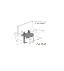 Kẹp xà gỗ - Phụ kiện thanh chống đa năng Cát Vạn Lợi CVL2785