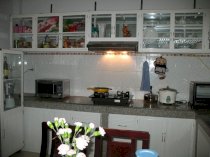 Tủ bếp nhôm kính TBNK-06