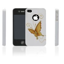 iCover iPhone4 Hand Printing (HP-EB/W)