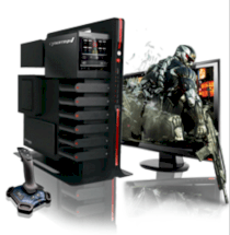 Máy tính Desktop CybertronPC Citadel Core i7 Quad-Core Gaming PC (GM2171C) I7-2600 (Intel Core I7 I7-2600 3.40GHZ, RAM 4GB, HDD 1TB + 128GB SSD, VGA 2x GeForce GTX550 TI, Microsoft Windows 7 Home Premium 64bit, Không kèm màn hình)